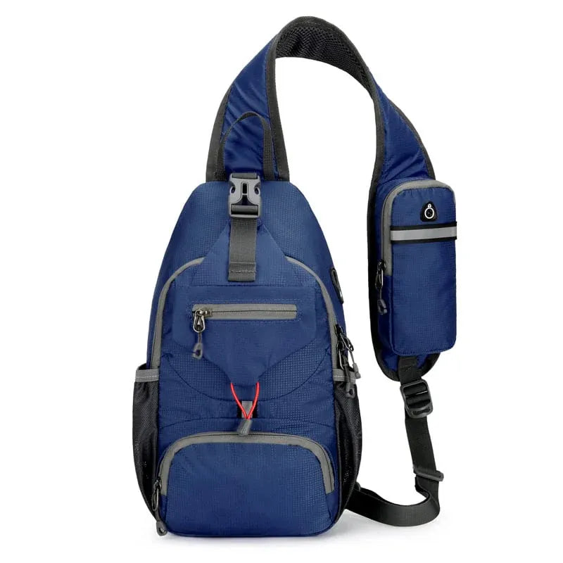 Foldable Multi Pocket Crossbody Sling Bag