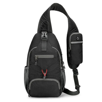 Outdoor Multi-Pocket Sling Bag