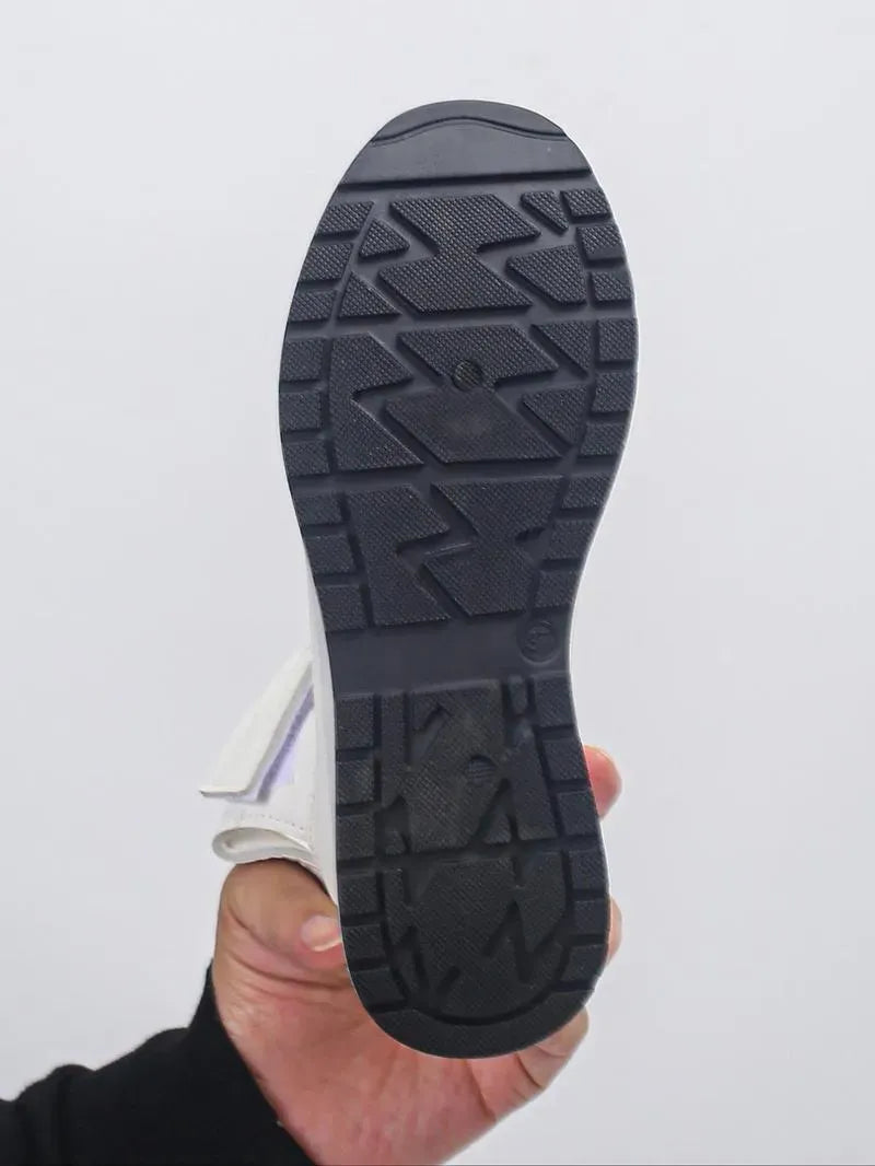 Women’s Cutout Hook-and-Loop Wedge Sneakers