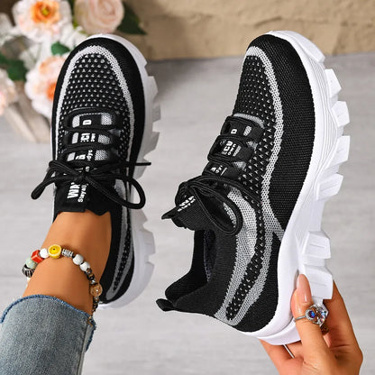 Women’s Breathable Chunky Sole Sneakers