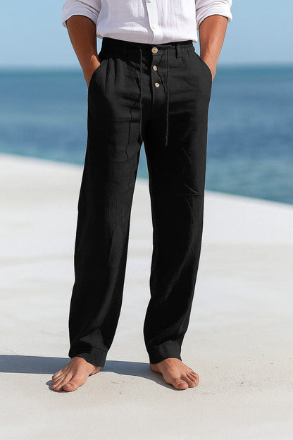 Men's Lightweight Breathable Linen Pants
