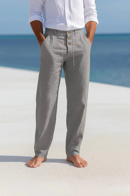 Men's Lightweight Breathable Linen Pants