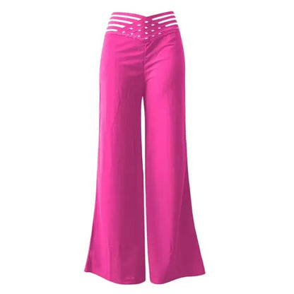 Women's High-Waisted Wide Leg Pants