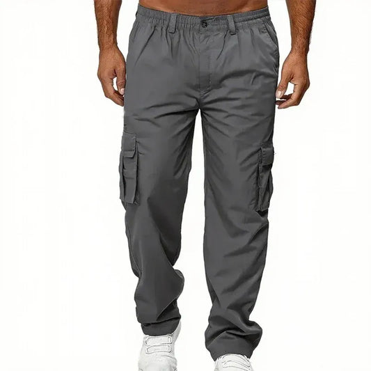 Men’s Urban Cargo Pants with Multi-Pocket Design