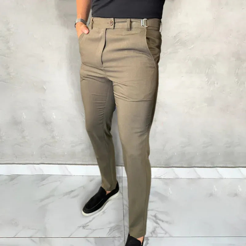 Men’s Slim-Fit Stretch Casual Pants