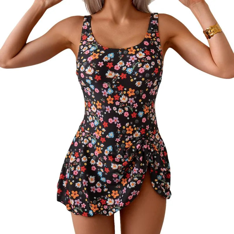 Women’s Slim Fit One-Piece Swim Dress