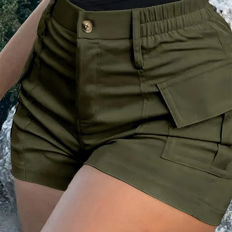Women’s High-Waisted Cargo Shorts