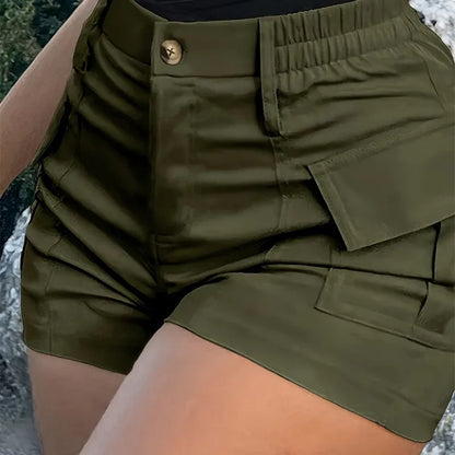 Women’s High-Waisted Cargo Shorts