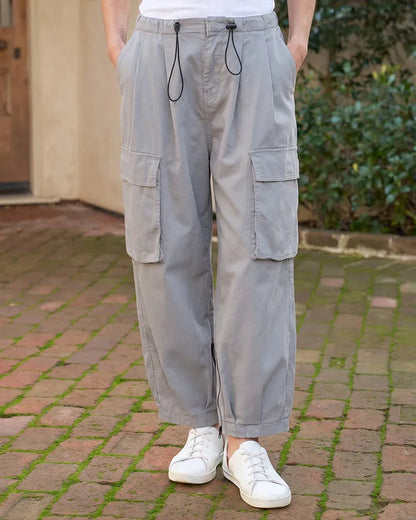 Men’s Relaxed Drawstring Cargo Pants