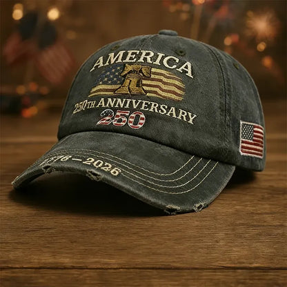 United States 250th Anniversary Vintage Baseball Cap