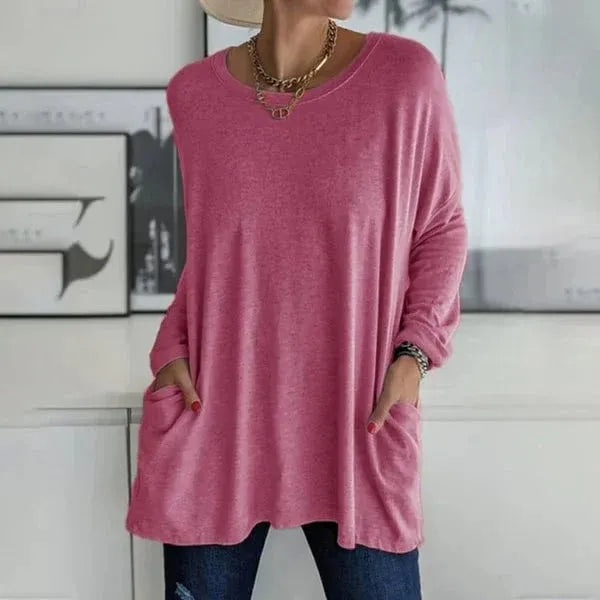 Women’s Relaxed Pocket Tunic Top
