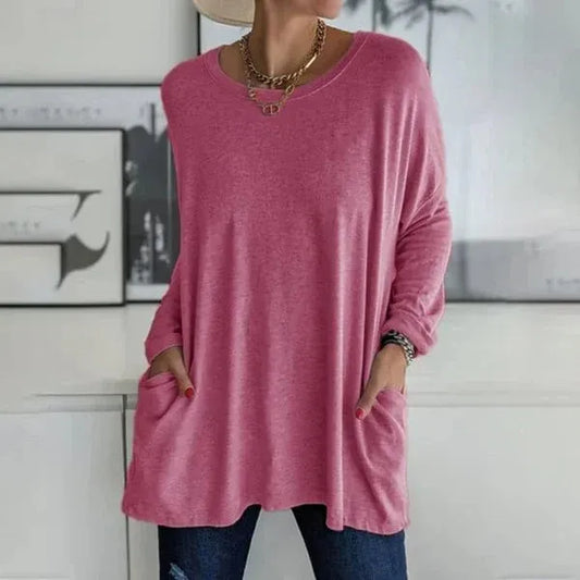 Women’s Relaxed Pocket Tunic Top