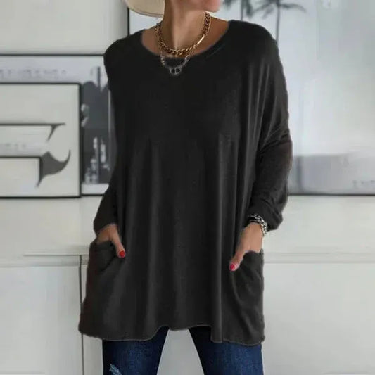 Women’s Relaxed Pocket Tunic Top