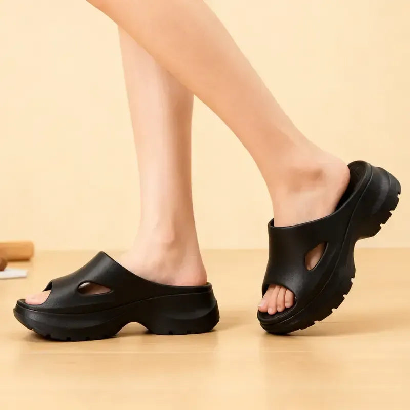 Women’s Chunky Platform Slide Sandals