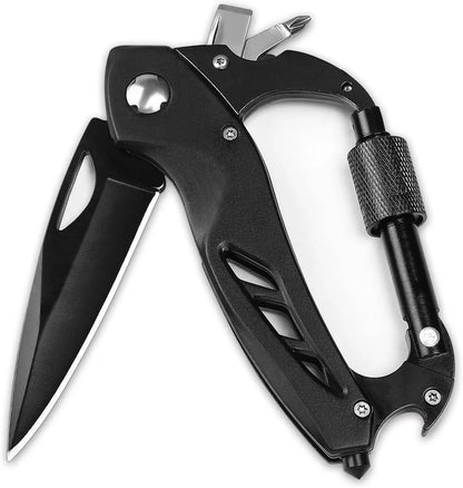 Carabiner EDC Multi-Tool Keychain