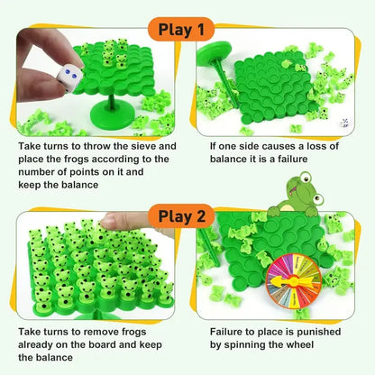 Frog Balance Tree Game for Kids & Family Fun