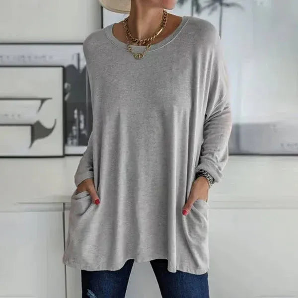 Women’s Relaxed Pocket Tunic Top