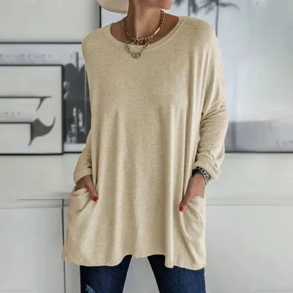 Women’s Relaxed Pocket Tunic Top
