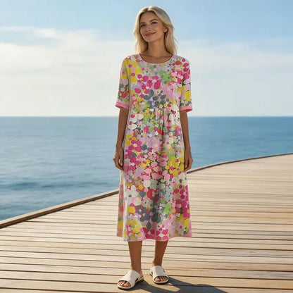 Women's Coastal Breeze Midi Dress
