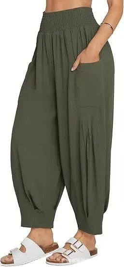 Women’s High-Waisted Relaxed Fit Lounge Pants