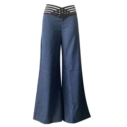 Women's High-Waisted Wide Leg Pants