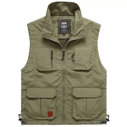 Men’s Outdoor Multi-Pocket Utility Vest