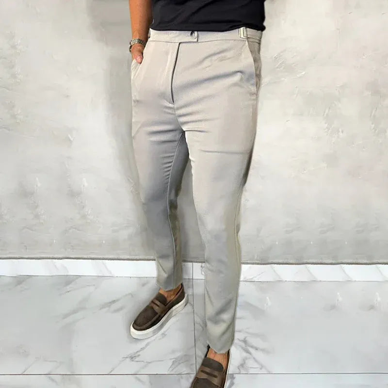 Men’s Slim-Fit Stretch Casual Pants