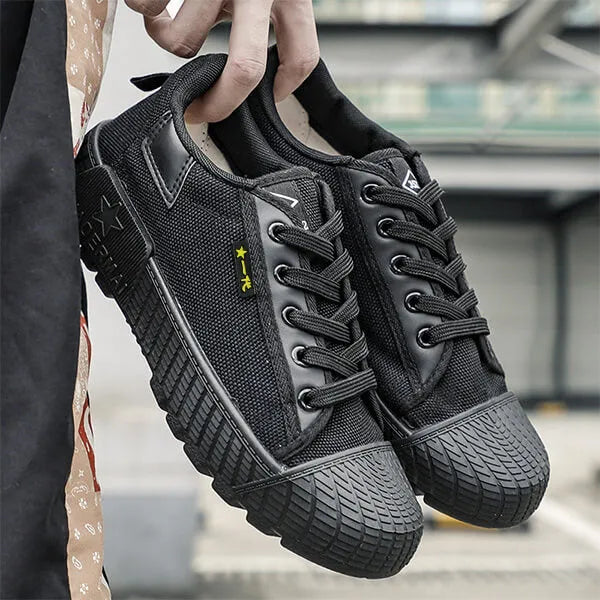 Men’s Rugged Low-Top Lace-Up Sneakers