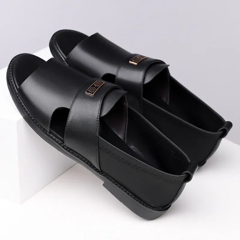 Men’s Open-Toe Slip-On Sandals
