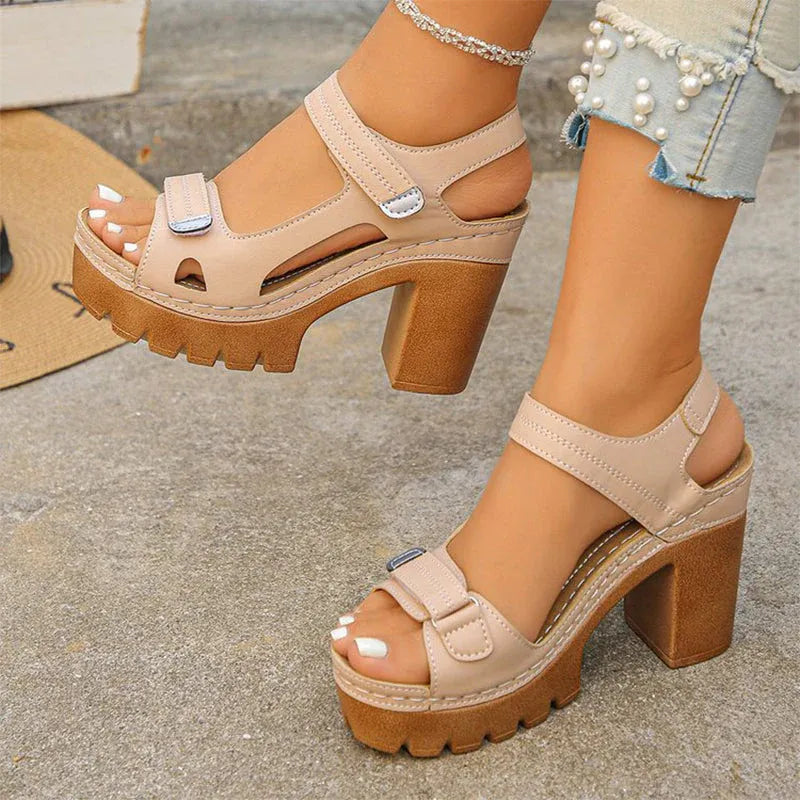 Women’s Platform Block Heel Sandals