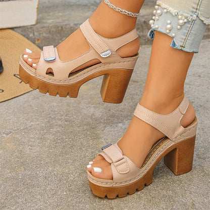 Women’s Platform Block Heel Sandals