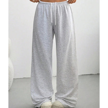 Women's Drawstring Wide-Leg Pants