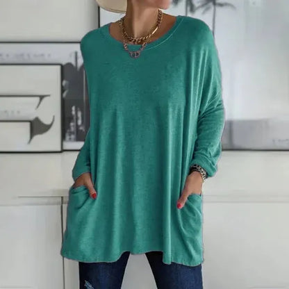 Women’s Relaxed Pocket Tunic Top