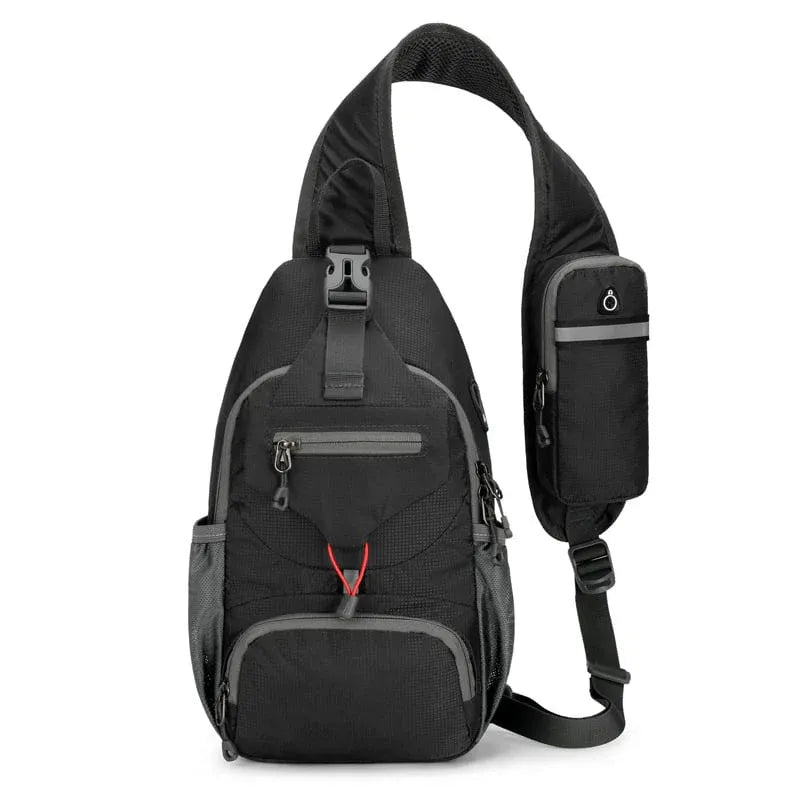 Foldable Multi Pocket Crossbody Sling Bag
