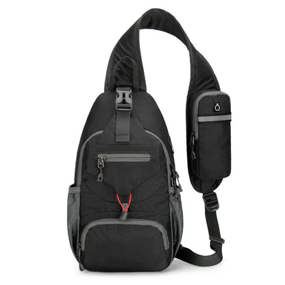 Foldable Multi Pocket Crossbody Sling Bag