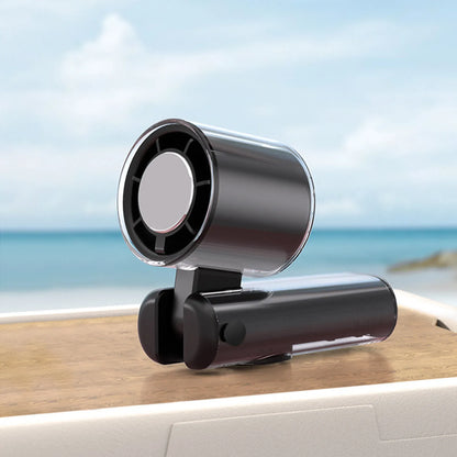 Portable Bladeless Handheld Fan with Digital Display