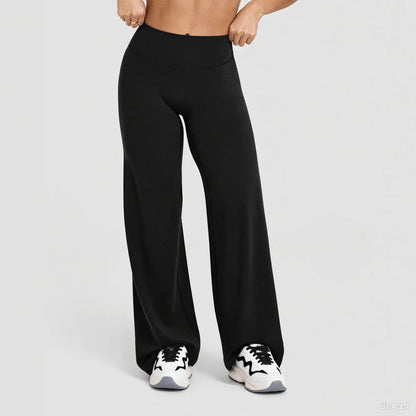 Women’s High-Waist Stretch Wide-Leg Yoga Pants