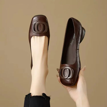 Women’s Buckle Accent Comfort Flats