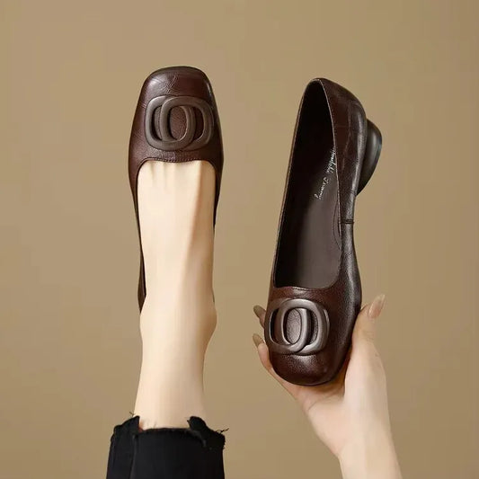 Women’s Buckle Accent Comfort Flats