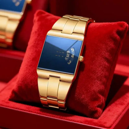 Men’s Luxury Mirror Dial Bracelet Watch