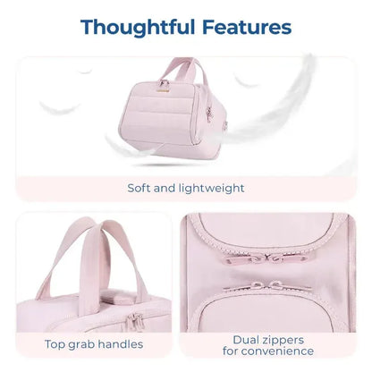 Women’s Puffy Travel Toiletry Organizer Bag