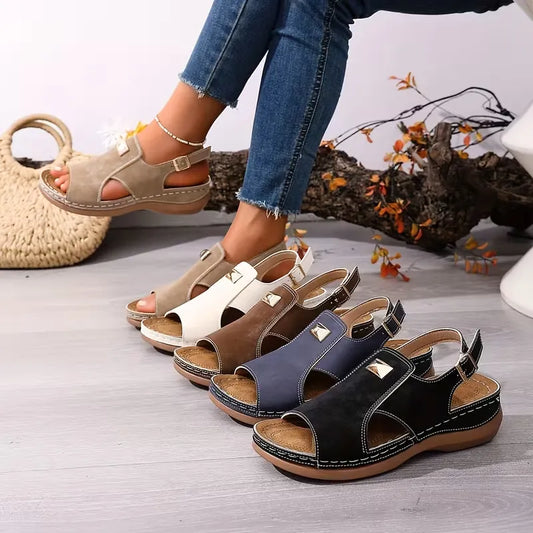 Women’s Cutout Slingback Comfort Sandals