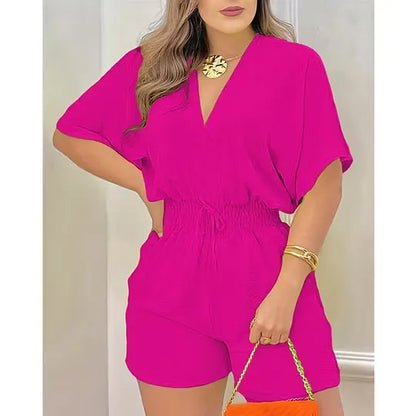 Women's Elastic Waist Romper