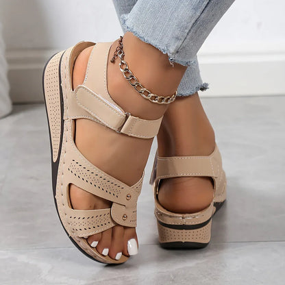 Women’s Adjustable Comfort Wedge Sandals