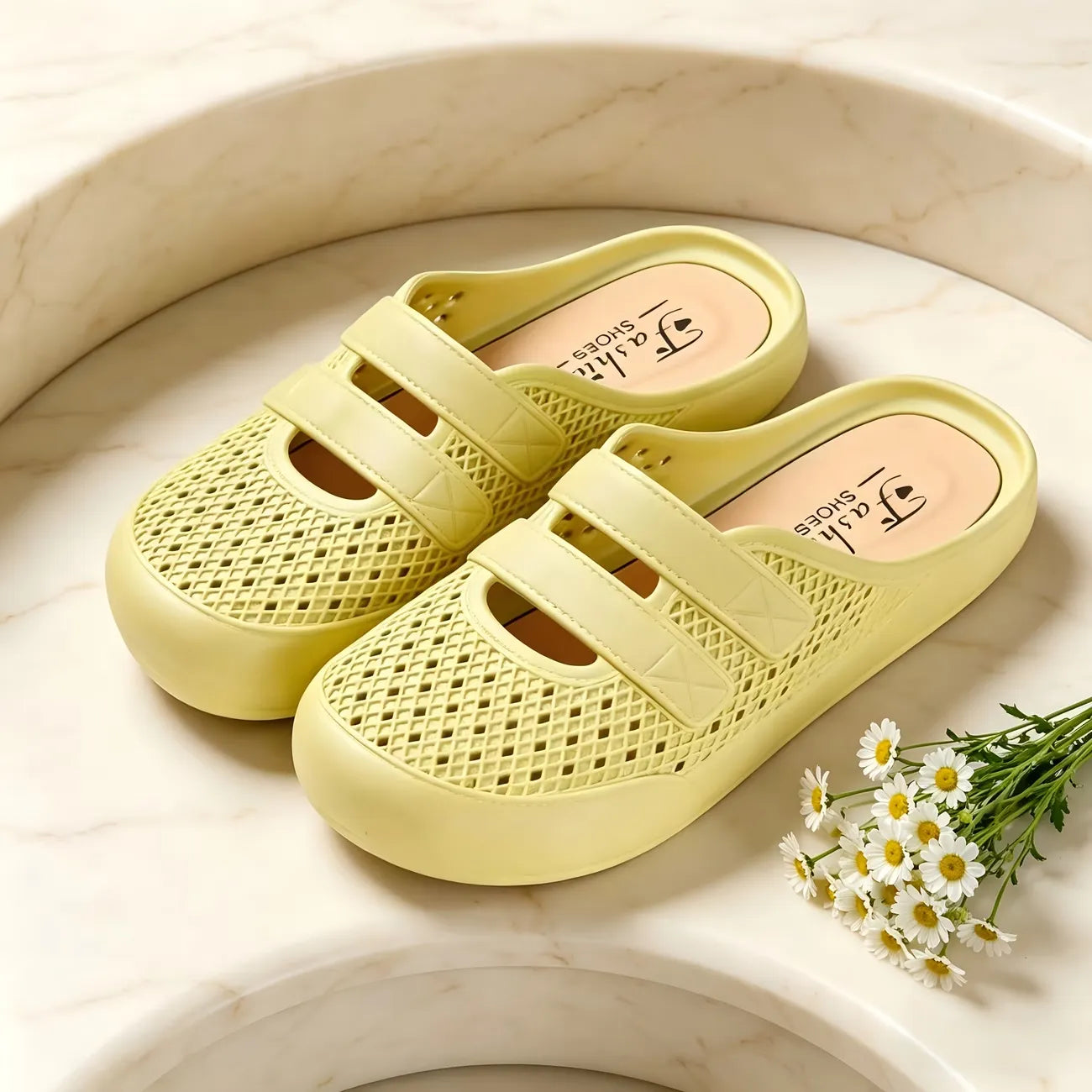 Women’s Breathable Mesh Comfort Mules