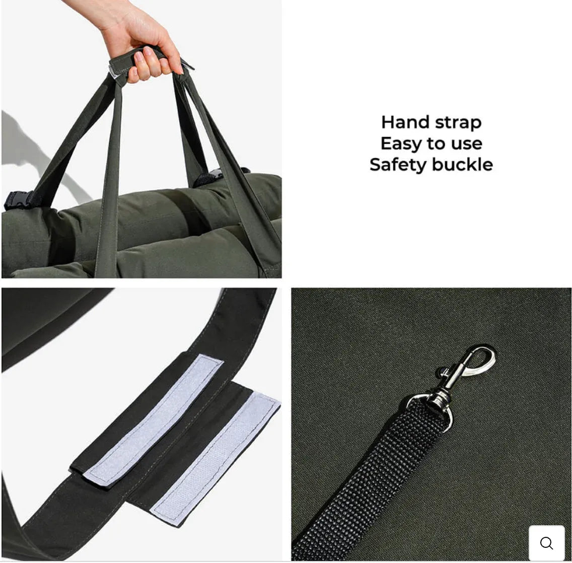 Portable Dog Car Seat Carrier Bed