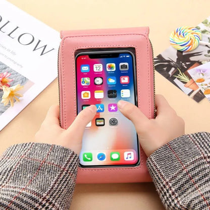 Touchscreen Crossbody Phone Wallet Bag