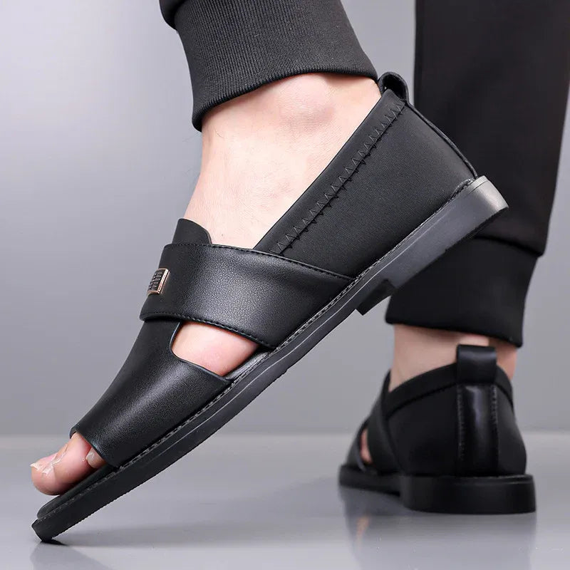 Men’s Open-Toe Slip-On Sandals