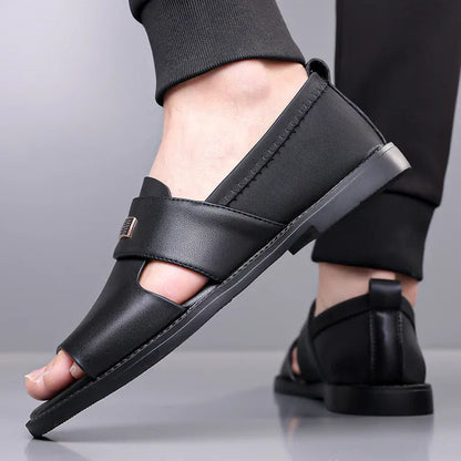 Men’s Open-Toe Slip-On Sandals
