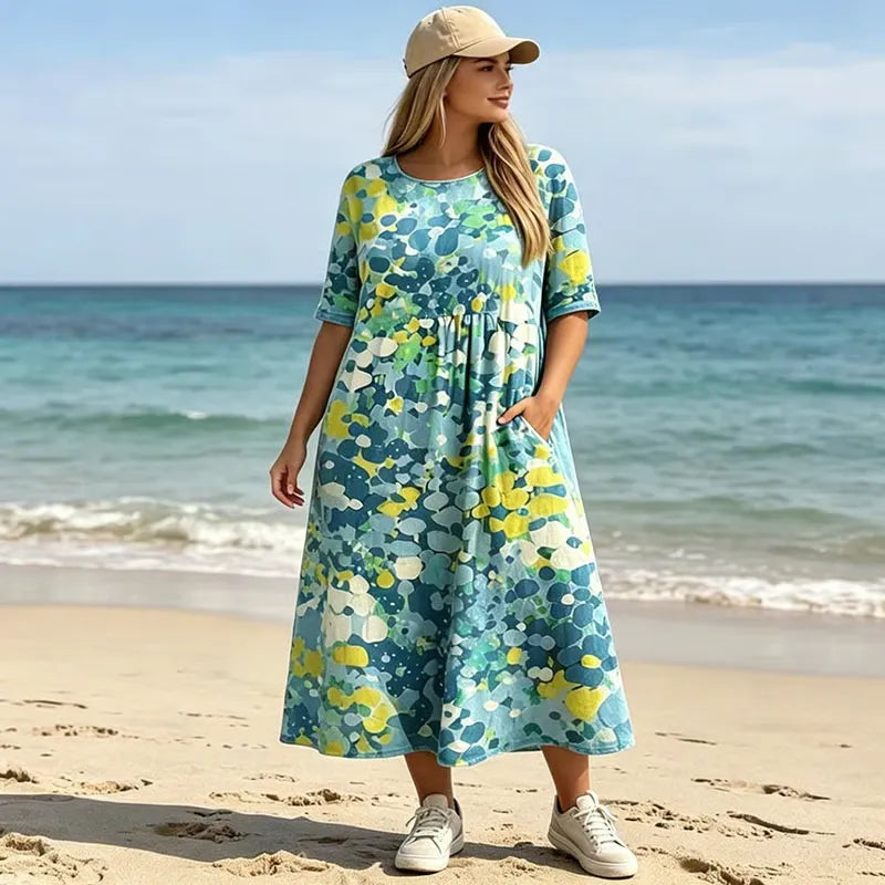 Women's Coastal Breeze Midi Dress